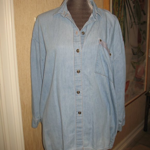 Palmer e Palmer Light Blue Shirt - M -Australia - Picture 1 of 4